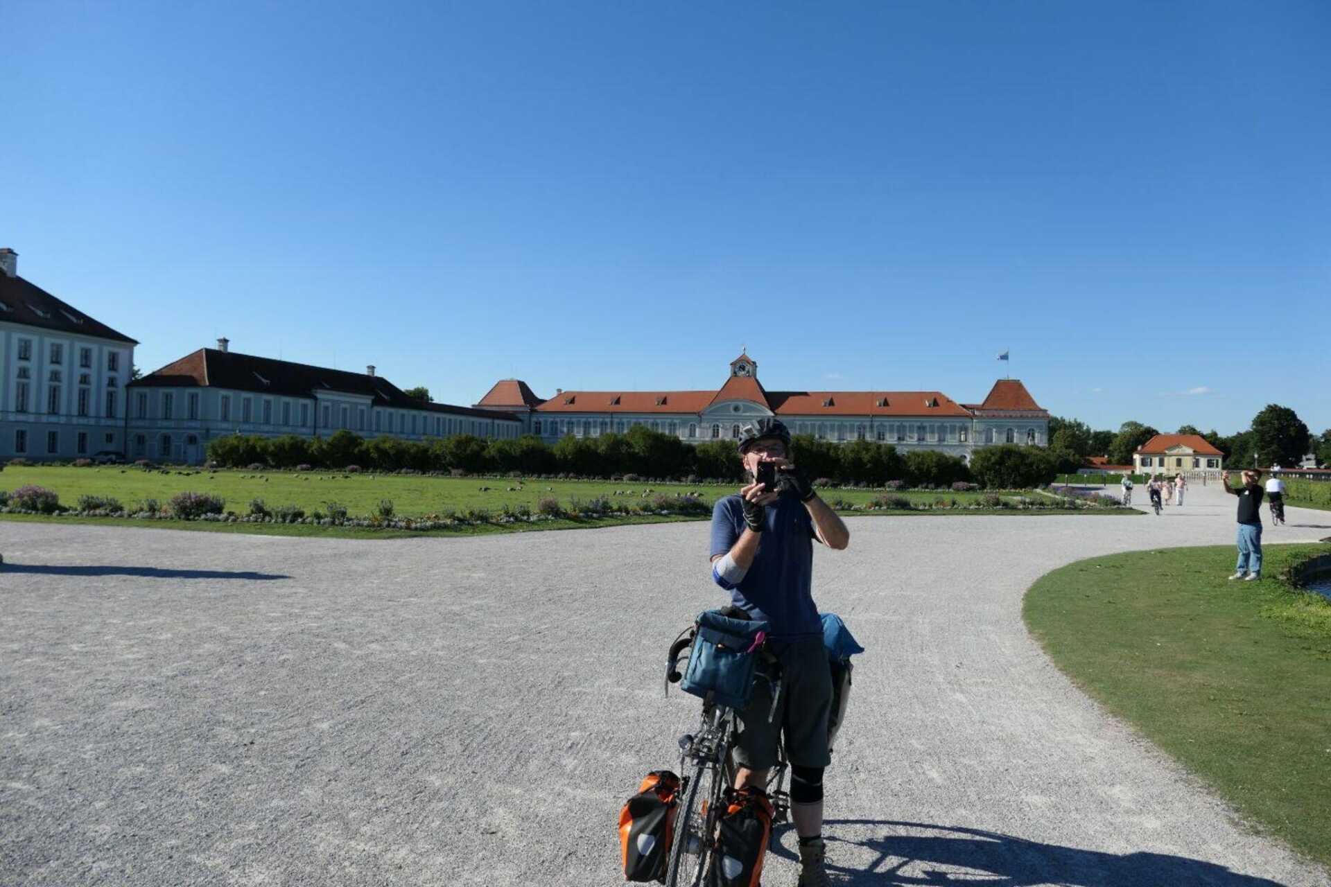 Sven am Schloss Nymphenburg