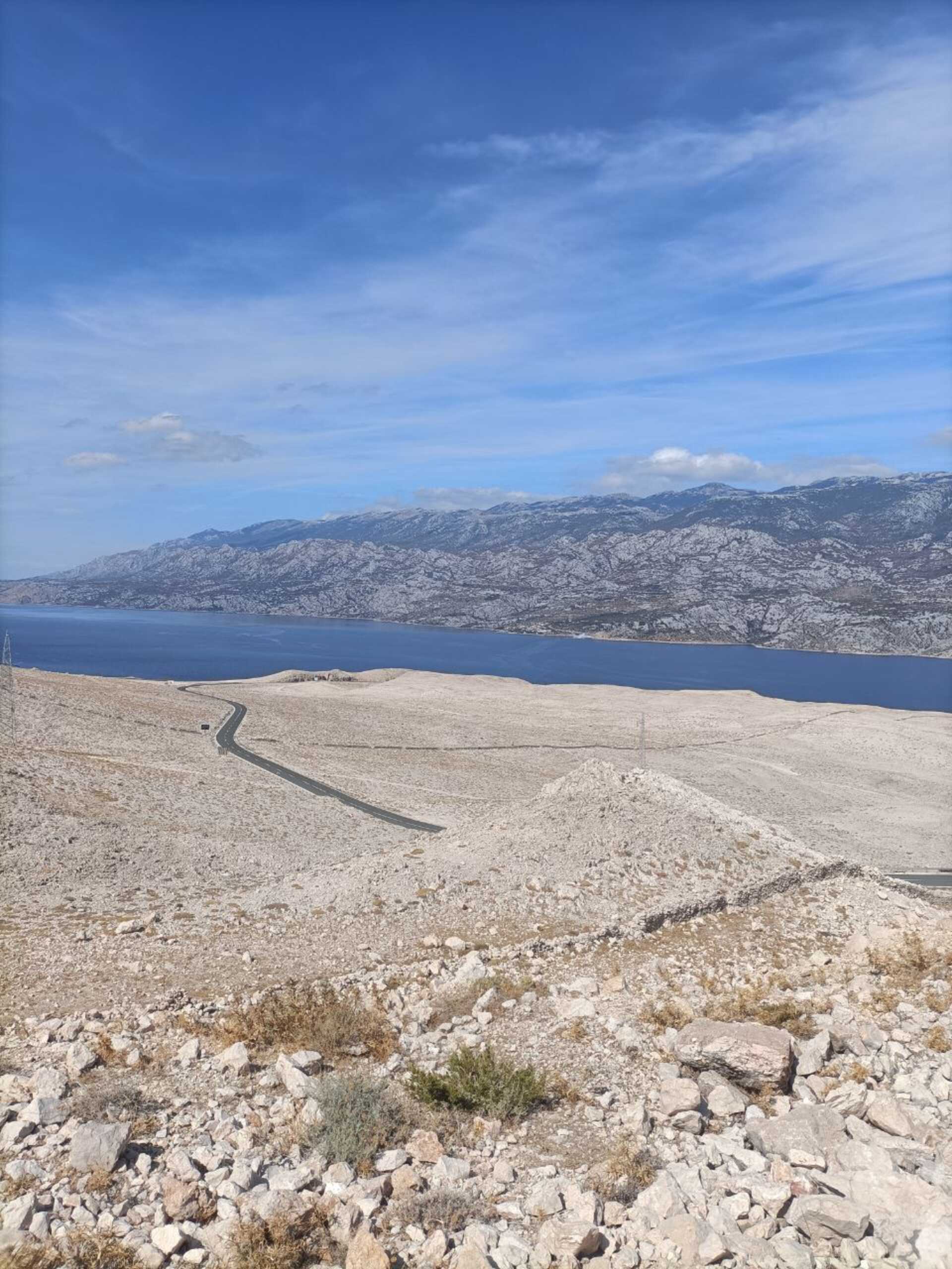 Die Wüste auf der Insel Pag